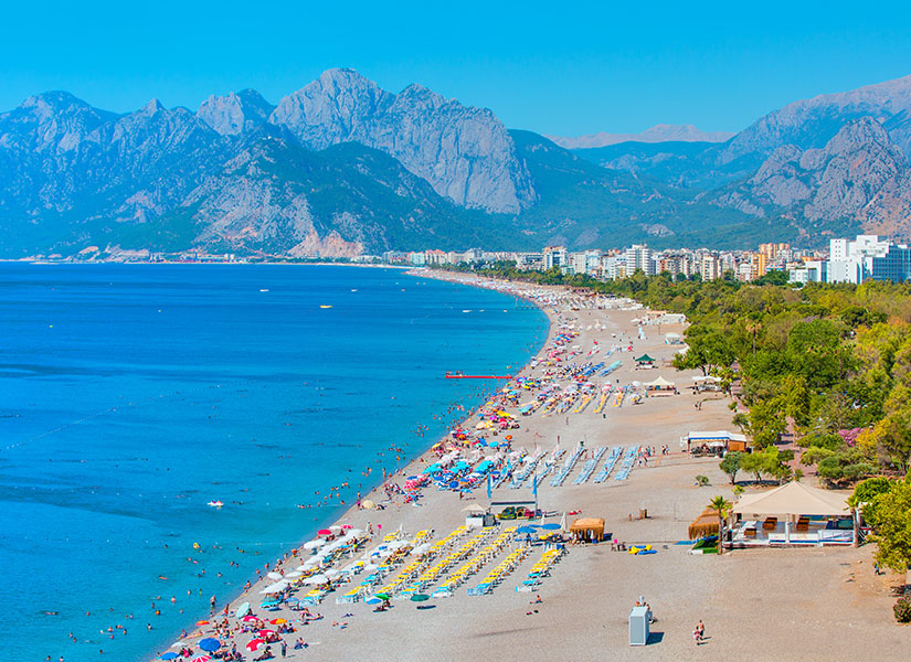 Antalya'S Beaches, Antalya Beaches, Konyaalti Beach