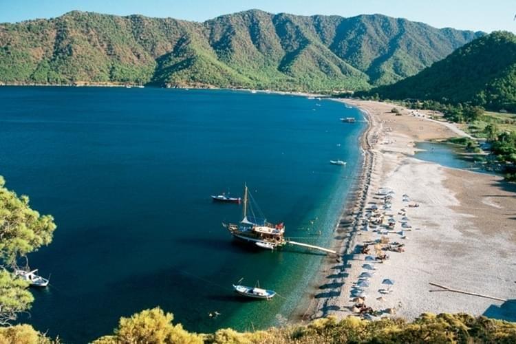 Adrasan Bay Beach And Sea