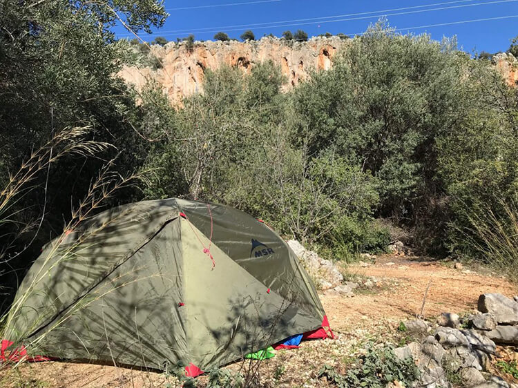 Flying Goat Climbers Camping